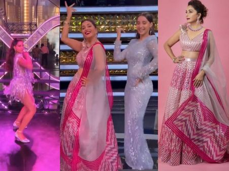 माधुरी दीक्षित और नोरा फतेही ने एक साथ हिलाई कमरिया, सेक्सी डांस VIDEO देख फैंस बोले- हाय गर्मी!