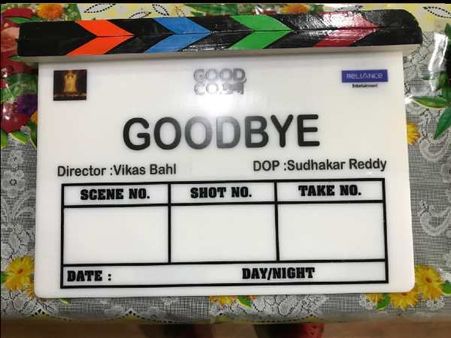 अमिताभ बच्चन और रश्मिका मंदाना स्टारर फिल्म 'गुडबाय' की शूटिंग हुई शुरू- मुहूर्त शॉट की तस्वीरें