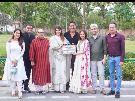 अक्षय कुमार स्टारर 'राम सेतु' के 45 जूनियर आर्टिस्ट के कोरोना पॉजिटिव होने की खबर झूठी!