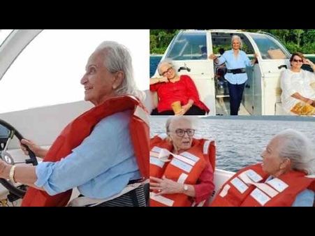 आशा पारेख-वहीदा रहमान-हेलेन की तस्वीर नई लेकिन अंदाज पुराना, Photos को बस निहारते रह जाएंगे