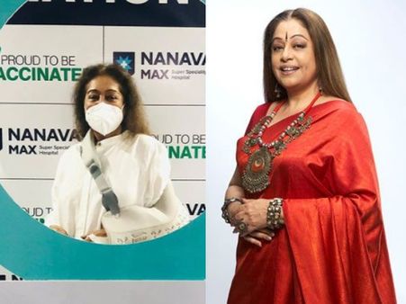 कैंसर के बाद पहली बार नजर आईं किरण खेर, बीमारी ने कर दिया है इतना कमजोर! PICS