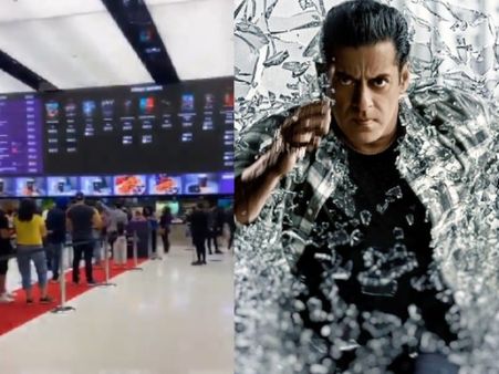 दुबई में टूटेंगे कमाई के रिकॉर्ड? 'राधे' के टिकट काउंटर्स के बाहर दिखी लंबी कतारें, सलमान खान का धमाका!