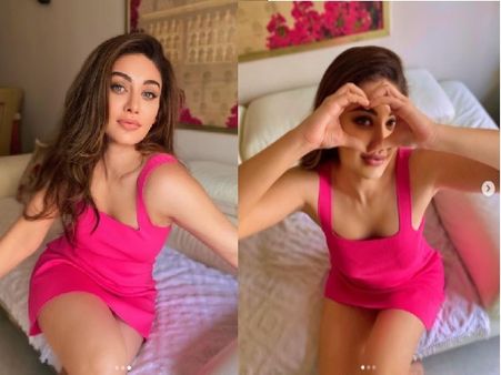 'कांटा लगा' गर्ल शेफाली जरीवाला ने रेड बिकिनी में लगाई ऐसी आग, 7 Pics में देखिए उफ्फ इतनी सेक्सी