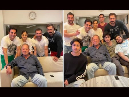 'फादर्स डे' पर सलमान खान ने परिवार संग पोस्ट की ये तस्वीर, पिता सलीम खान को ऐसे किया विश!