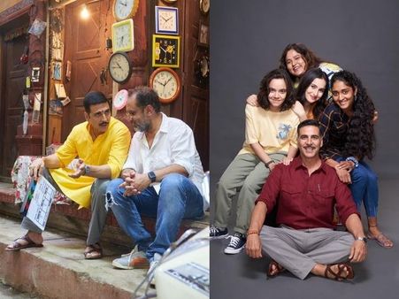 रक्षाबंधन से अक्षय कुमार का लुक, अपनी बहन अलका को डेडिकेट की फिल्म- आज से शूटिंग शुरू