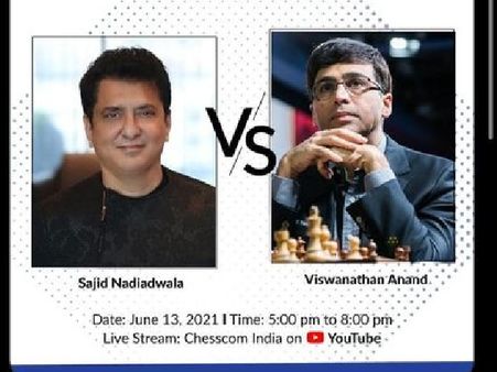 कोविड-19 के वक़्त जरूरतमंदों के लिए आगे आए साजिद नाडियाडवाला-विश्वनाथन आनंद, खेलेंग शतरंज