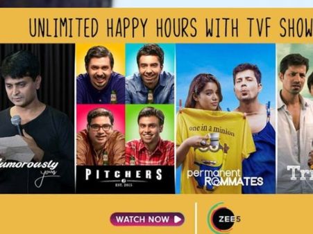 ज़ी5 ने TVF के साथ की पार्टनरशिप की घोषणा, ढेर सारे शो के साथ होगा घर बैठे एंटरटेनमेंट