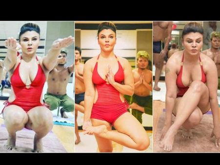 राखी सावंत ने शेयर किया हॉट योग वीडियो, यूजर्स बोले, कपड़े तो पहन लेतीं