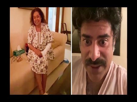 कैंसर से पीड़ित किरण खेर का सामने आया VIDEO, बेटे से बोलीं- 41 साल के हो जाओगे शादी कर लो