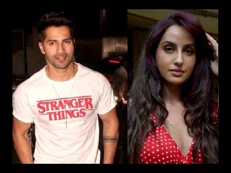 नोरा फतेही ने VIDEO में पहली बार सबके सामने पहनी बिकिनी, वरुण धवन खुद को रोक नहीं पाए