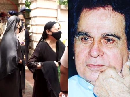 86 साल की बूढ़ी फैन दिलीप कुमार के अंतिम दर्शन करने पहुंची, रोती बिलखती महिला का दर्दनाक वीडियो वायरल