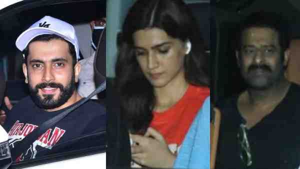 आदिपुरूष के राम - सीता - लक्ष्मण: प्रभास - कृति सैनन - सनी सिंह की डांस रिहर्सल शुरू, देखिए तस्वीरें