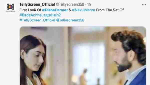 बड़े अच्छे लगते हैं 2: दिशा परमार और नकुल मेहता की शूटिंग की तस्वीरें लीक, फैन्स ने कर दी वायरल