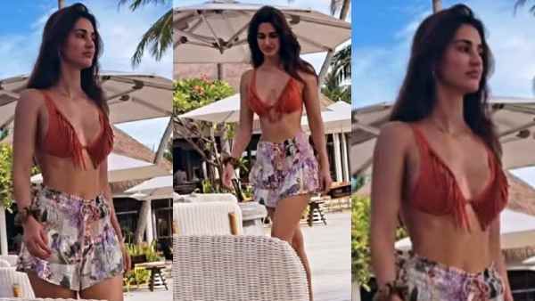 दिशा पाटनी ने बिकीनी टॉप में याद किया मालदीव्स Vacay, 45 मिलियन लोगों के साथ शेयर किया वीडियो