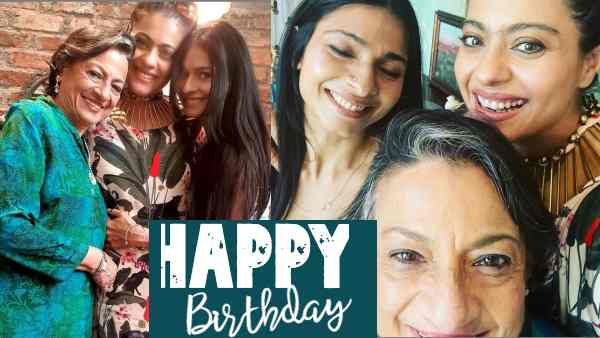 Pics: काजोल का जन्मदिन कुछ यूं शुरू हुआ, पहली बार की शाहरूख खान - राजकुमार हिरानी की फिल्म पर बात