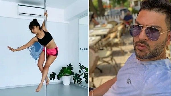 किम शर्मा के बोल्ड पोल डांस Video पर एक्स बॉयफ्रेंड युवराज सिंह का ये कमेंट खबरों में छाया