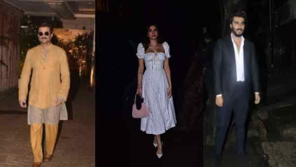 रिया कपूर - करण बूलानी की Wedding Reception Pics: सजे धजे अनिल - अर्जुन, कूल बनीं खुशी कपूर