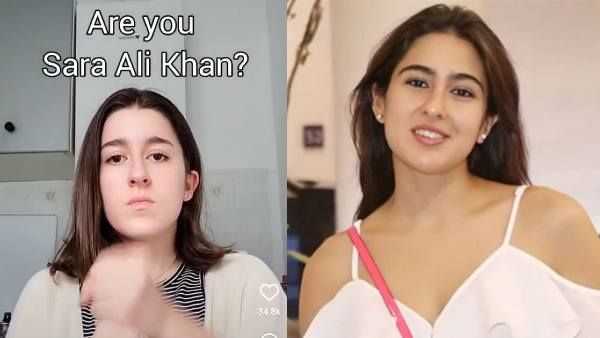 सारा अली खान के जन्मदिन पर सामने आया उनकी हमशक्ल का वायरल वीडियो, ऐसा दिया रिएक्शन
