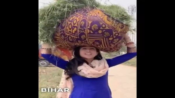 घास की गठरी उठा कर बिहार के गांव में सारा अली खान, देखिए एक्ट्रेस का मजेदार भारत दर्शन VIDEO