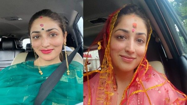 लॉस्ट शूटिंग के बीच यामी गौतम ने दक्षिणेश्वर और काली बाड़ी मंदिर में पूजा की!