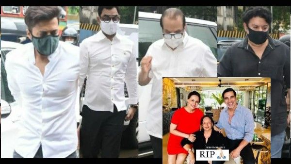 अक्षय कुमार की मां का निधन- अंतिम संस्कार में पहुंचे रितेश देशमुख, रोहित शेट्टी समेत कई बॉलीवुड सितारे-PICS