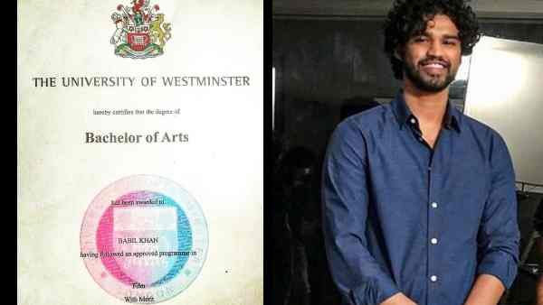 इरफान के बेटे बाबिल को बिना कोर्स पूरा किए मिली ग्रैजुएट डिग्री, बताया क्या है कारण