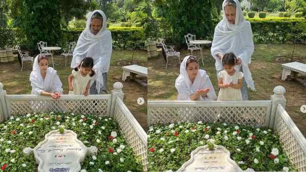 नवाब पटौदी की 10वीं पुण्यतिथि: शर्मिला टैगोर-सोहा अली खान के साथ नाना के लिए दुआ पढ़ती दिखीं नन्हीं इनाया