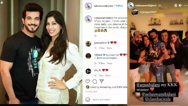 खतरों के खिलाड़ी 11 के विनर बने अर्जुन बिजलानी? पत्नी नेहा ने शेयर की तस्वीर