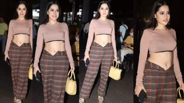 क्रॉप टॉप और पैंट का बटन खोल उर्फी जावेद ने दिखाया बोल्ड अवतार, ट्रोलर्स ने कर दी खिंचाई