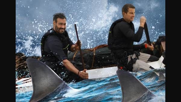 इनटू द वाइल्ड विद बेयर ग्रिल्स एंड अजय देवगन रिव्यू: अपने कंफर्ट ज़ोन से बाहर निकले सिंघम स्टार