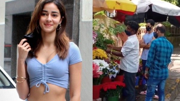 अनन्या पांडे के सपोर्ट में आया ये सितारा, फूलों के साथ पहुंचा अभिनेत्री के घर!
