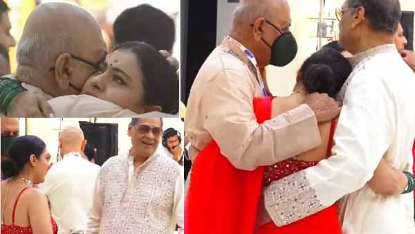 अपने अंकल से मिलते भावुक होकर गले लिपटीं काजोल और रो पड़ीं, दुर्गा पूजा पंडाल से इमोशनल तस्वीरें