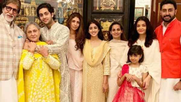 Pics: बच्चन परिवार ने साथ में मनाई दिवाली, परिवार की इस हरकत से दुखी हो गए अमिताभ बच्चन
