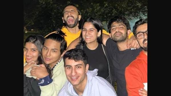 'रॉकी और रानी की प्रेम कहानी' के सेट पर आलिया भट्ट और रणवीर सिंह के साथ दिखे इब्राहिम अली खान- Photos