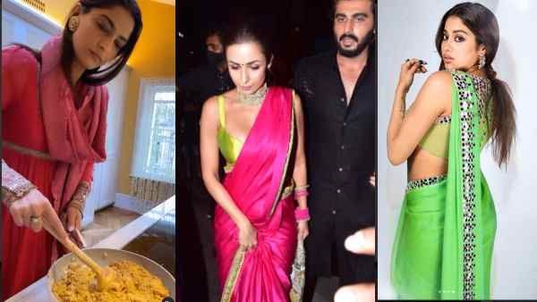 Pics: कपूर परिवार के साथ अर्जुन-मलाईका की पहली दिवाली, बेहद खूबसूरत दिखीं जान्हवी - शनाया, सोनम ने बनाए लड्डू