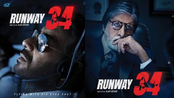 अजय देवगन की 2022 ईद रिलीज फिल्म 'रनवे 34', अमिताभ बच्चन और रकुल के फर्स्ट लुक पोस्टर्स भी आउट