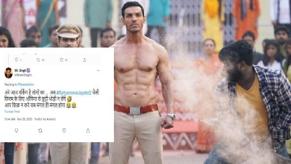 Twitter Review- रिलीज हुई जॉन अब्राहम की 'सत्यमेव जयते 2', किसी ने कहा ब्लॉकबस्टर, तो कोई बोला डिजास्टर!