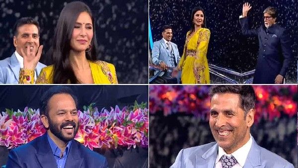 KBC 13 : अमिताभ बच्चन का कैटरीना कैफ के साथ टिप टिप बरसा पानी पर डांस, वीडियो वायरल