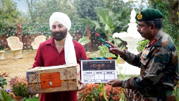 शुरु हुई गदर 2 की शूटिंग, सामने आया सनी देओल और अमीषा पटेल का फर्स्ट लुक!