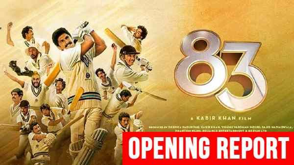 83 फिल्म की बॉक्स ऑफिस ओपनिंग: 1st Day 1st Show से ही दहाड़े रणवीर सिंह, शानदार ऑक्यूपेंसी रिपोर्ट