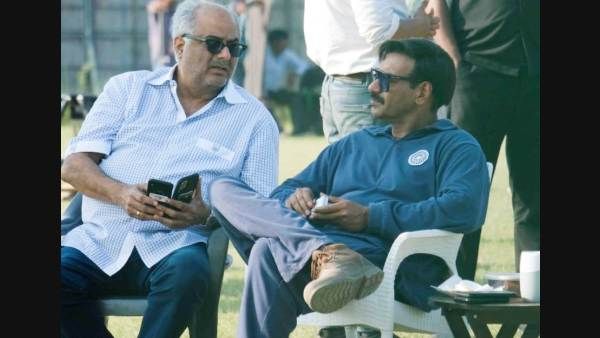 बोनी कपूर ने फिल्म 'मैदान' के सेट से शेयर की अजय देवगन की तस्वीर, कहा, 'अमेज़िंग एक्टर'