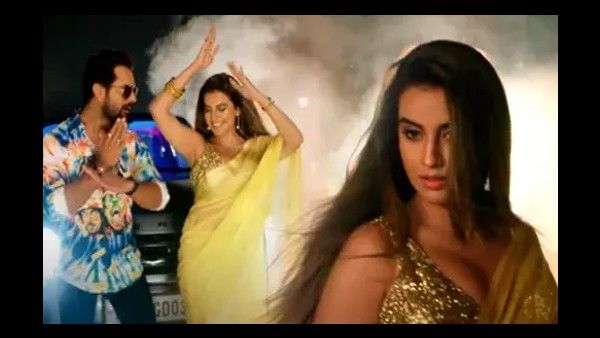 अक्षरा सिंह- खेसारी ने रजाई में किया रोमांस Video, पानी-पानी सांग का भोजपुरी वर्जन इतना HOT