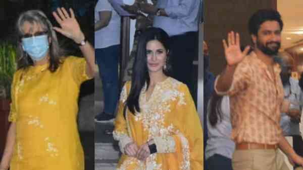 हल्दी की रस्म के लिए तैयार दिखे कैटरीना कैफ - विकी कौशल, परिवार सहित जयपुर पहुंचे, देखिए तस्वीरें