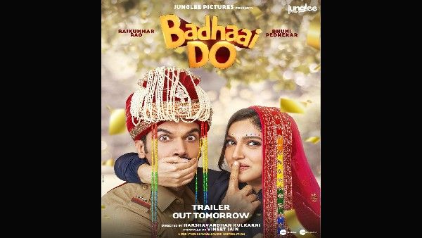 Badhaai Do- नए पोस्टर्स के साथ ऐलान, कल रिलीज होगा राजकुमार राव और भूमि पेडनेकर स्टारर 'बधाई दो' का ट्रेलर!