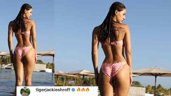 Pics: दिशा पाटनी ने पिंक बिकीनी में शेयर की ऐसी सेक्सी तस्वीर, टाईगर श्रॉफ ने बरसा दी आग