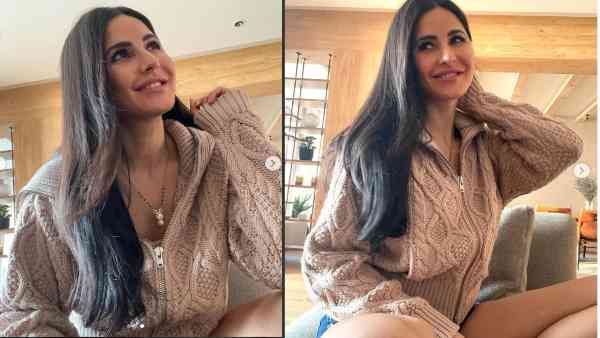 कैटरीना कैफ ने केवल मंगलसूत्र और 27 लाख का स्वेटर पहने डाली तस्वीर - फैन्स ने पूछा पैरों में ठंड नहीं लगती