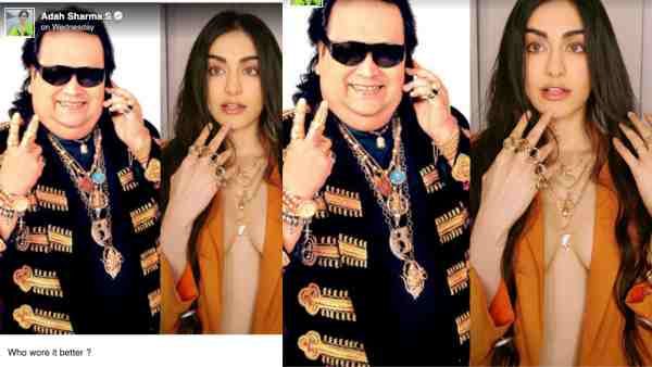 अदा शर्मा ने पोस्ट की Braless तस्वीर - बप्पी दा से की तुलना, फूटा फैन्स का गुस्सा