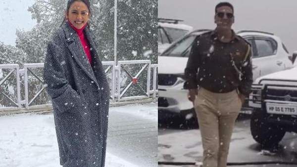 मसूरी में 'रत्सासन' के रीमेक की शूटिंग कर रहे हैं अक्षय कुमार- रकुल प्रीत, मौसम का मजा लेते शेयर किया वीडियो