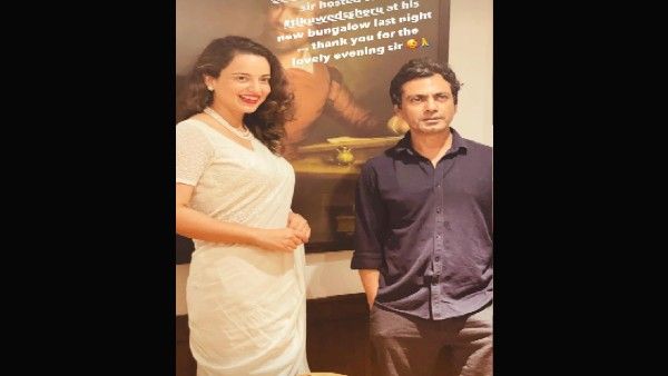 कंगना रनौत ने नवाजुद्दीन सिद्दीकी को क्यों कहा शुक्रिया? वायरल हो रही है दोनों की तस्वीर!