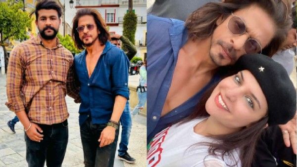 Pathaan- स्पेन शेड्यूल पूरा करने के बाद फैंस के साथ सेल्फी लेते दिखे शाहरुख खान?
